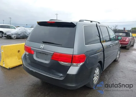 2010 Honda Odyssey Touring from USA, damaged, VIN 5FNRL3H93AB106822